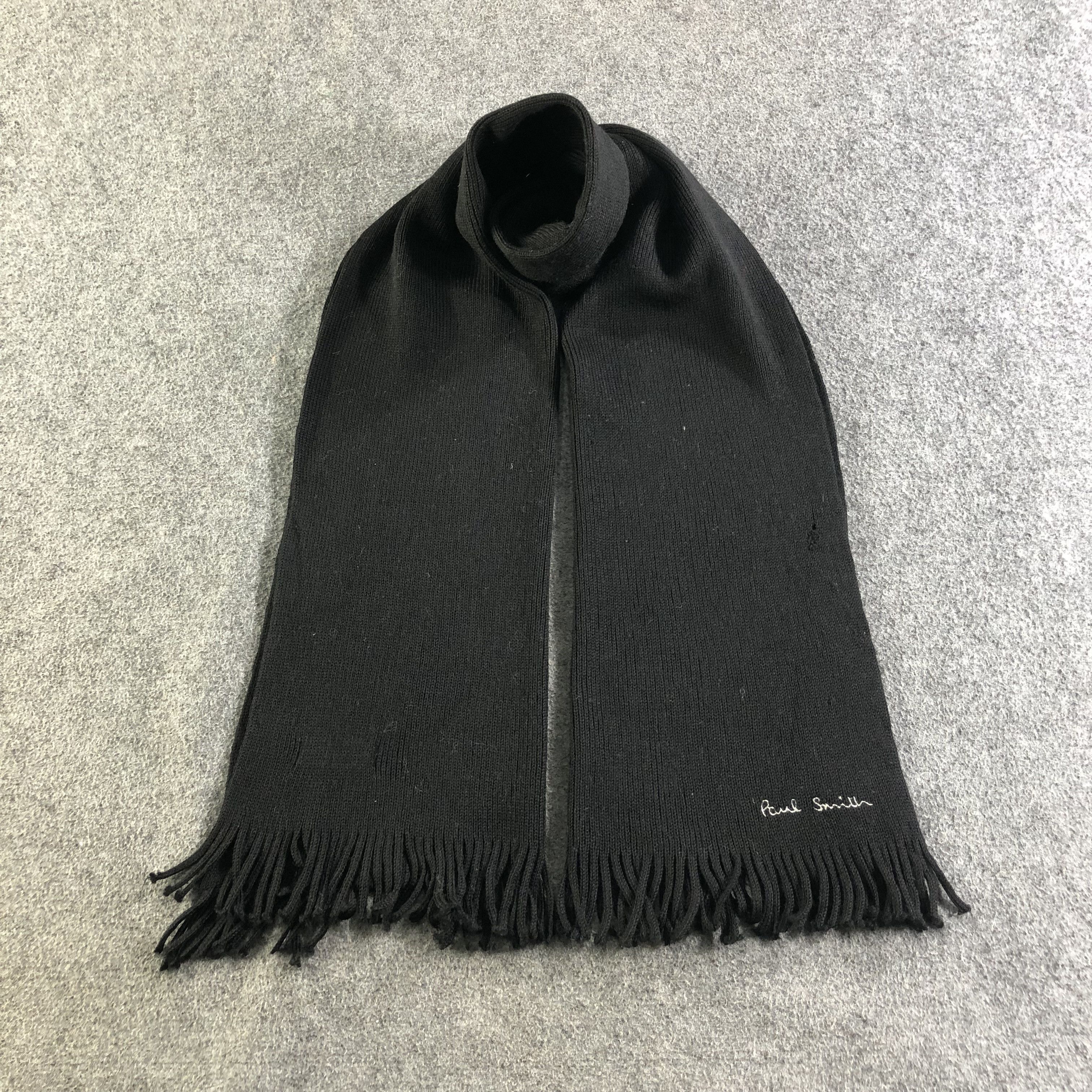 Paul Smith Paul Smith Knit Wool Scarf Muffler Neckwear V2501 Size ONE SIZE - 1 Thumbnail