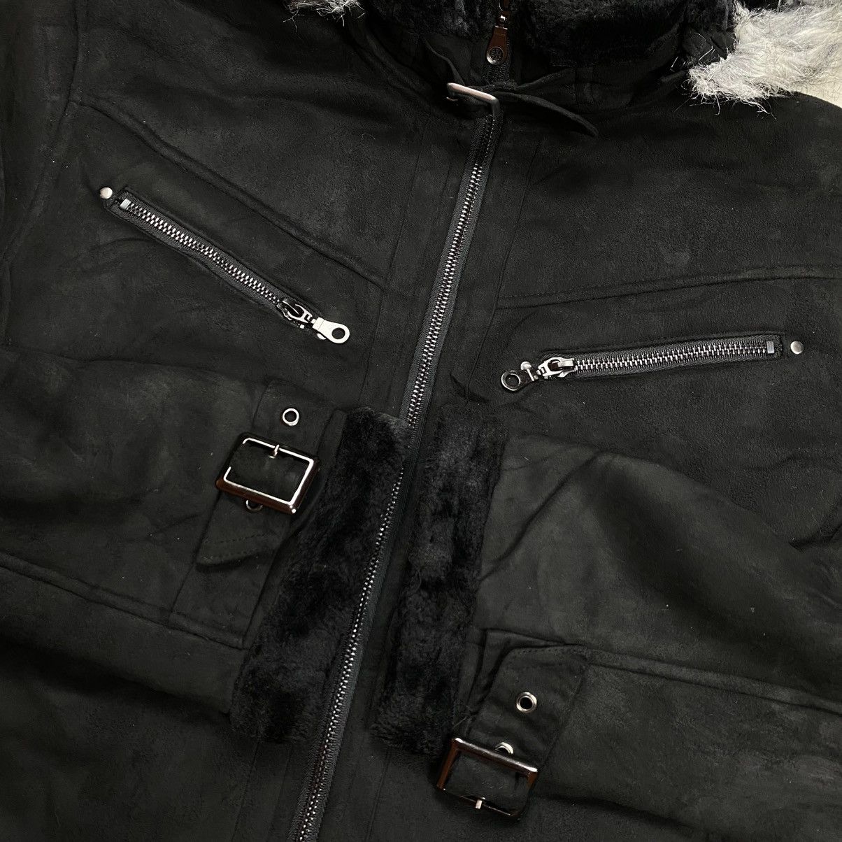 Japanese Brand Roushatte Shell Garments Fur Suede Jacket Size US L / EU 52-54 / 3 - 5 Thumbnail