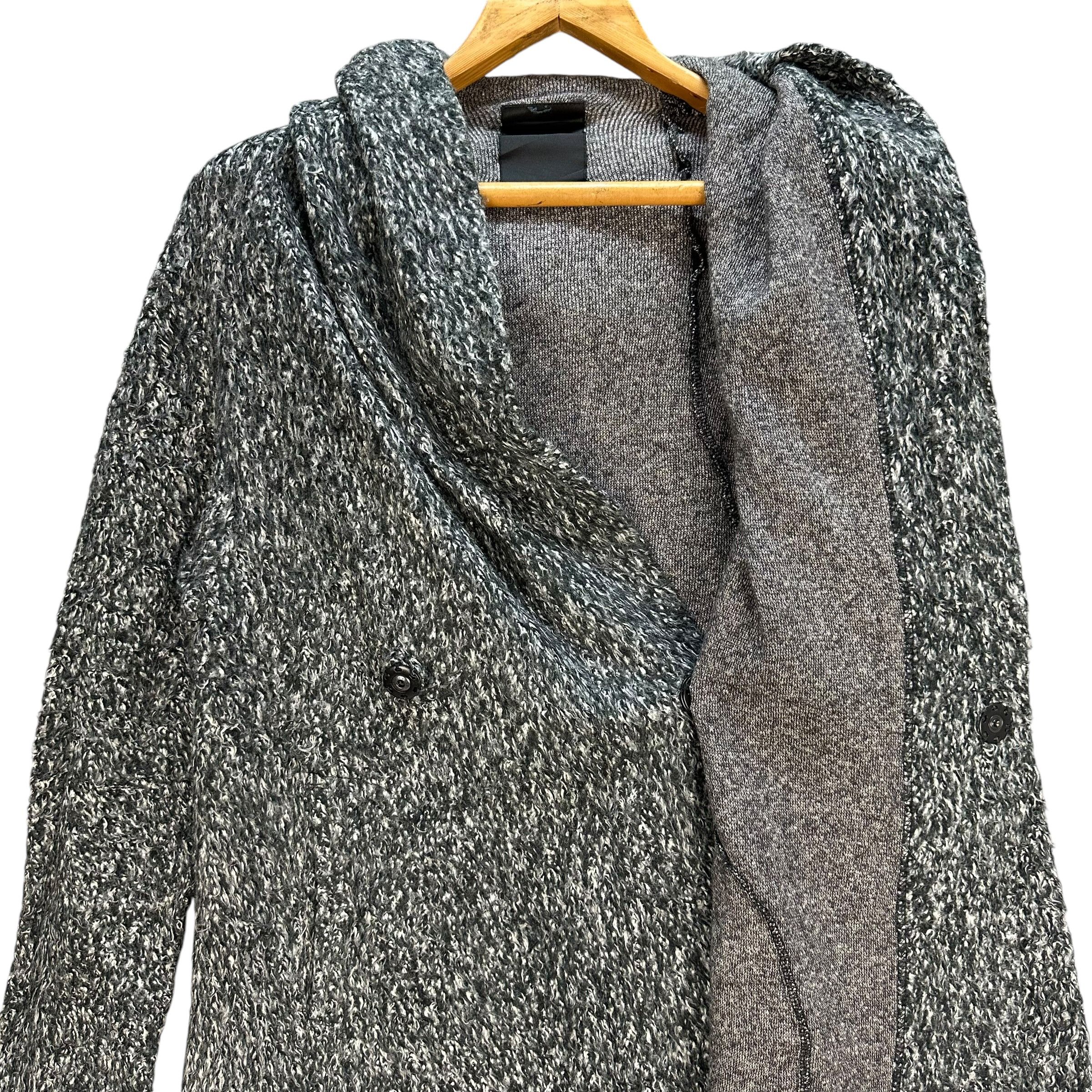 Japanese Brand DIVKA Made in Japan Avant Garde Hooded Coat Jacket #A60-1375 Size US S / EU 44-46 / 1 - 8 Thumbnail