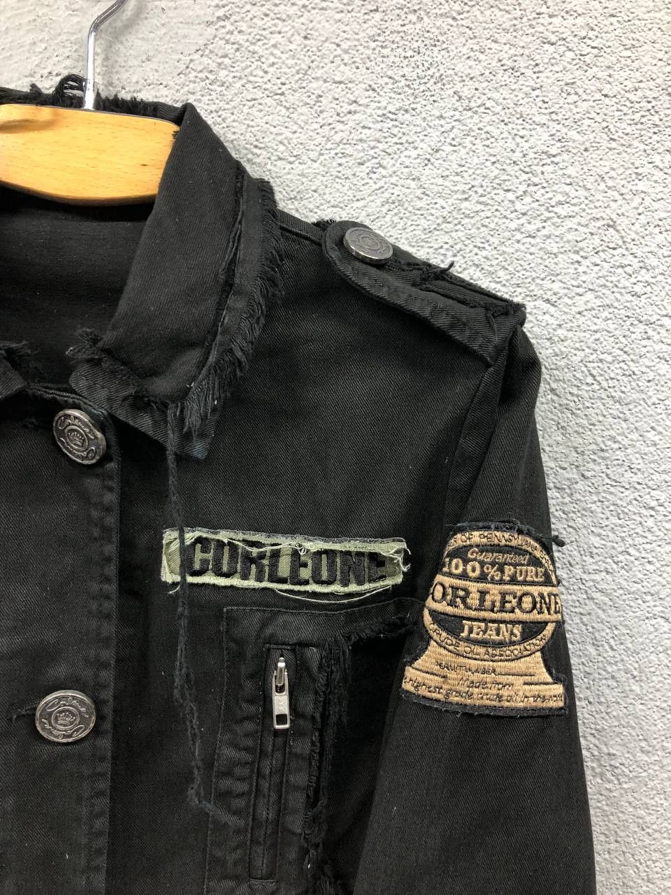 Japanese Brand Corleone womens jeans jacket M Size M / US 6-8 / IT 42-44 - 3 Thumbnail