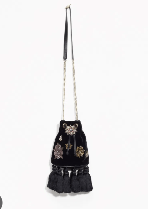 Other Stories Crossbody Bag in Black, Women's