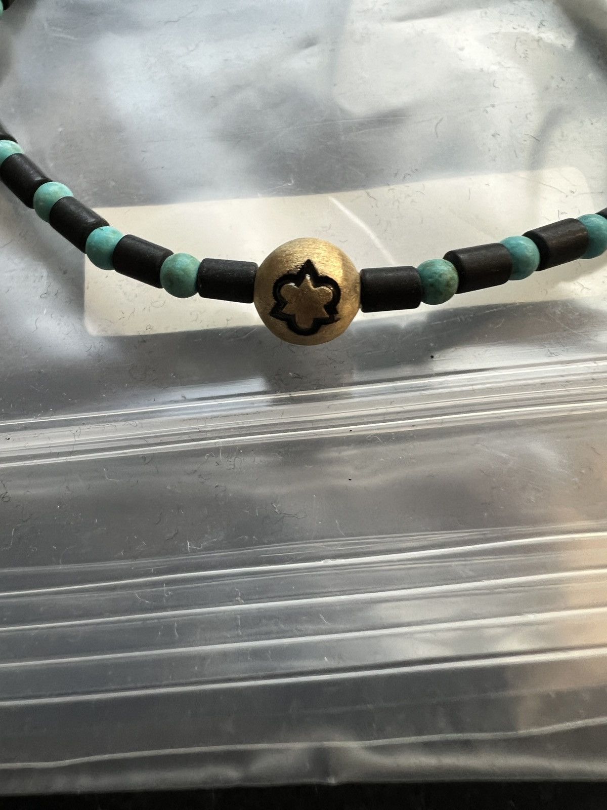 Luis Morais $360 NEW Luis Morais Trinity Bead, Enamel and gold bracelet Size ONE SIZE - 2 Thumbnail
