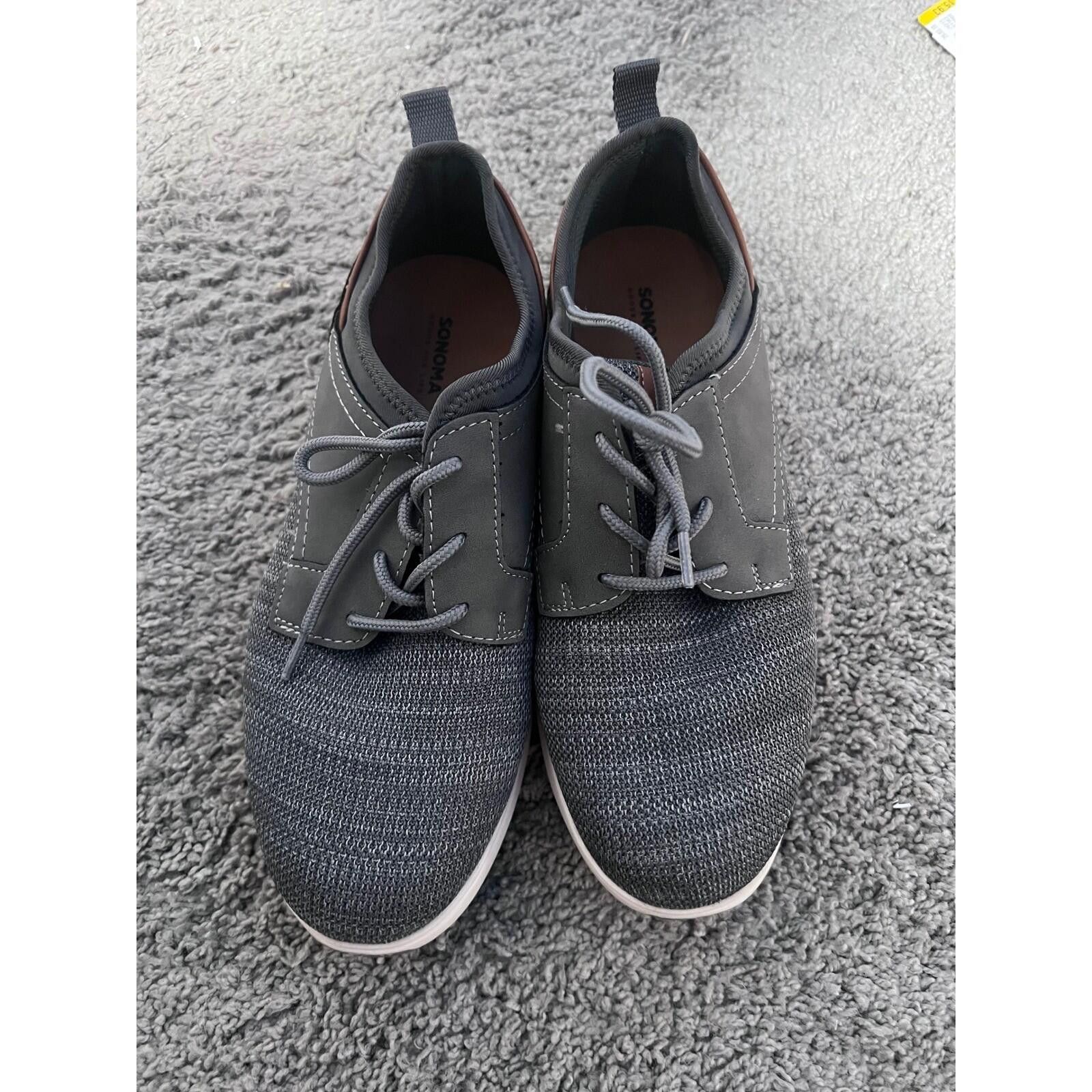 Other Sonoma Goods Boys Grey Textile Hybrid Sneakers Shoes Size 5 Size US 5 / EU 37 - 1 Thumbnail