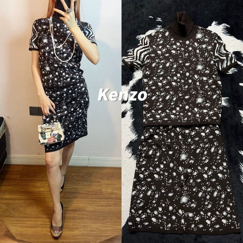 Kenzo Kenzo Jungle Knit Dress Set - dmc Size US M / EU 48-50 / 2 - 1 Thumbnail