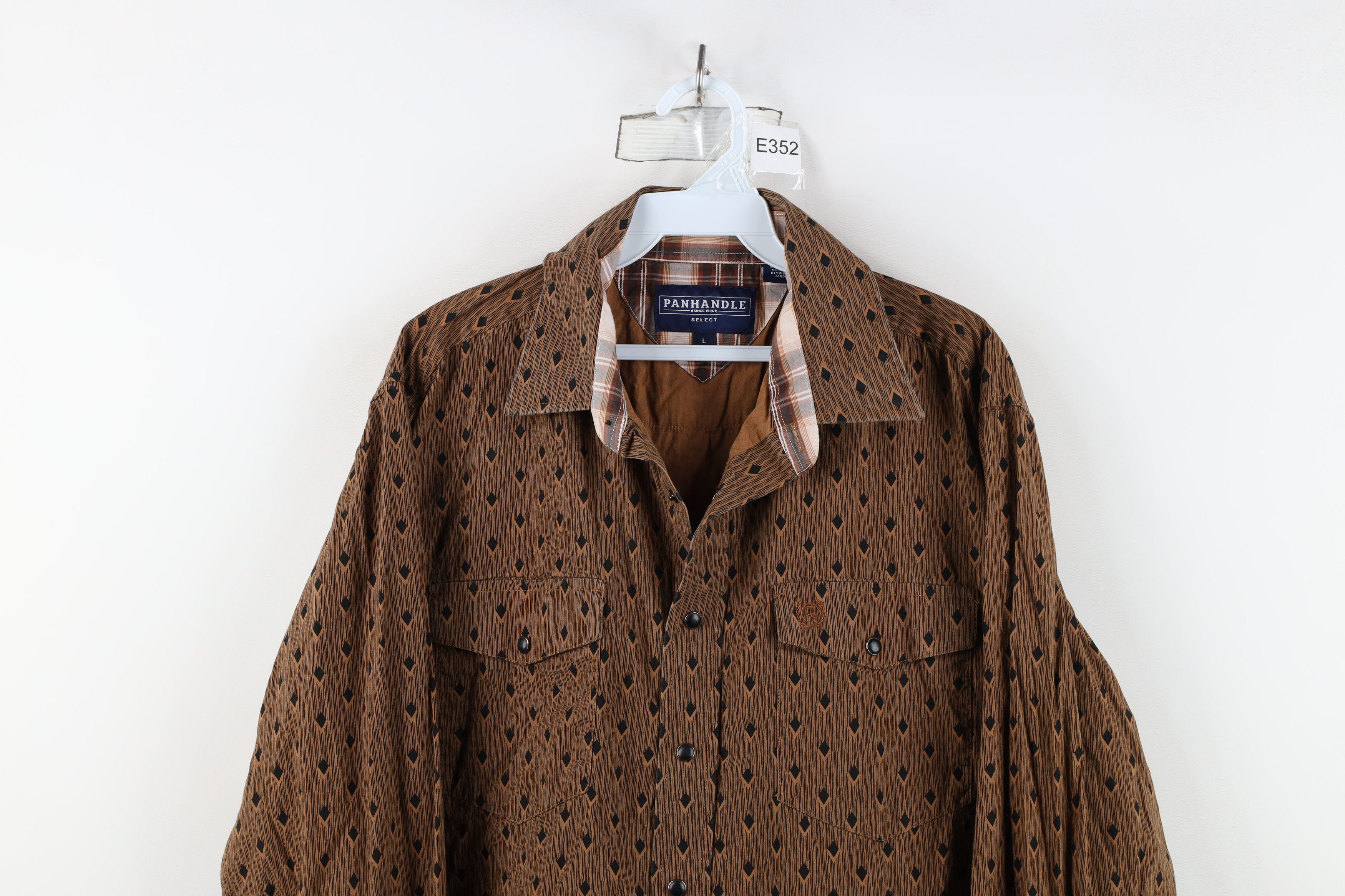 Vintage Vintage 90s Streetwear Western Cowboy Snap Button Shirt Size US L / EU 52-54 / 3 - 2 Thumbnail