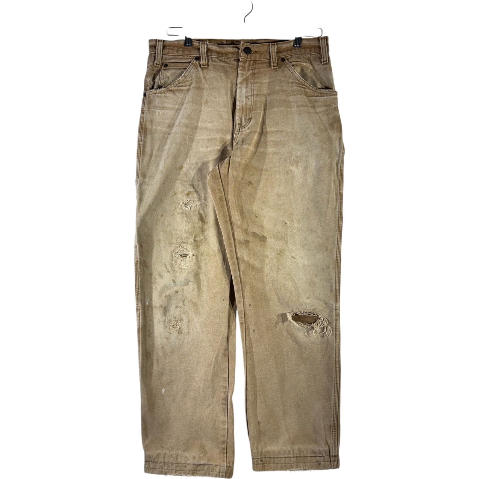 Dickies Vintage Dickies Straight Leg Carpenter Pants 34x32 Size US 34 / EU 50 - 1 Thumbnail