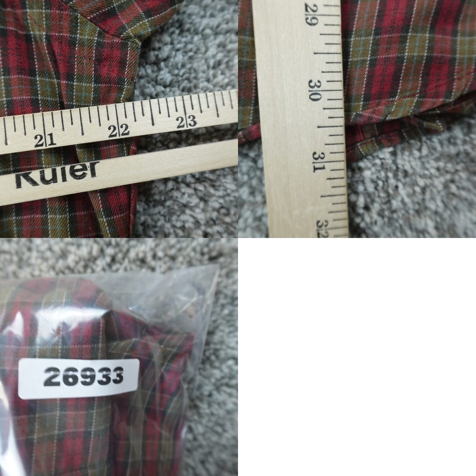 Polo Ralph Lauren VTG Polo Ralph Lauren Shirt Mens L Red Plaid Flannel Button-Down Long Sleeve 90s Size US L / EU 52-54 / 3 - 8 Thumbnail