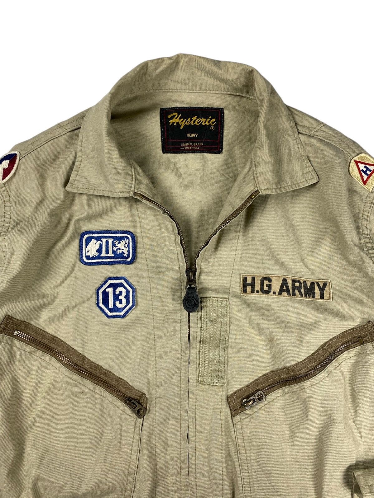 Hysteric Glamour Hysteric Glamour Heavy Army Jacket Size US L / EU 52-54 / 3 - 3 Thumbnail
