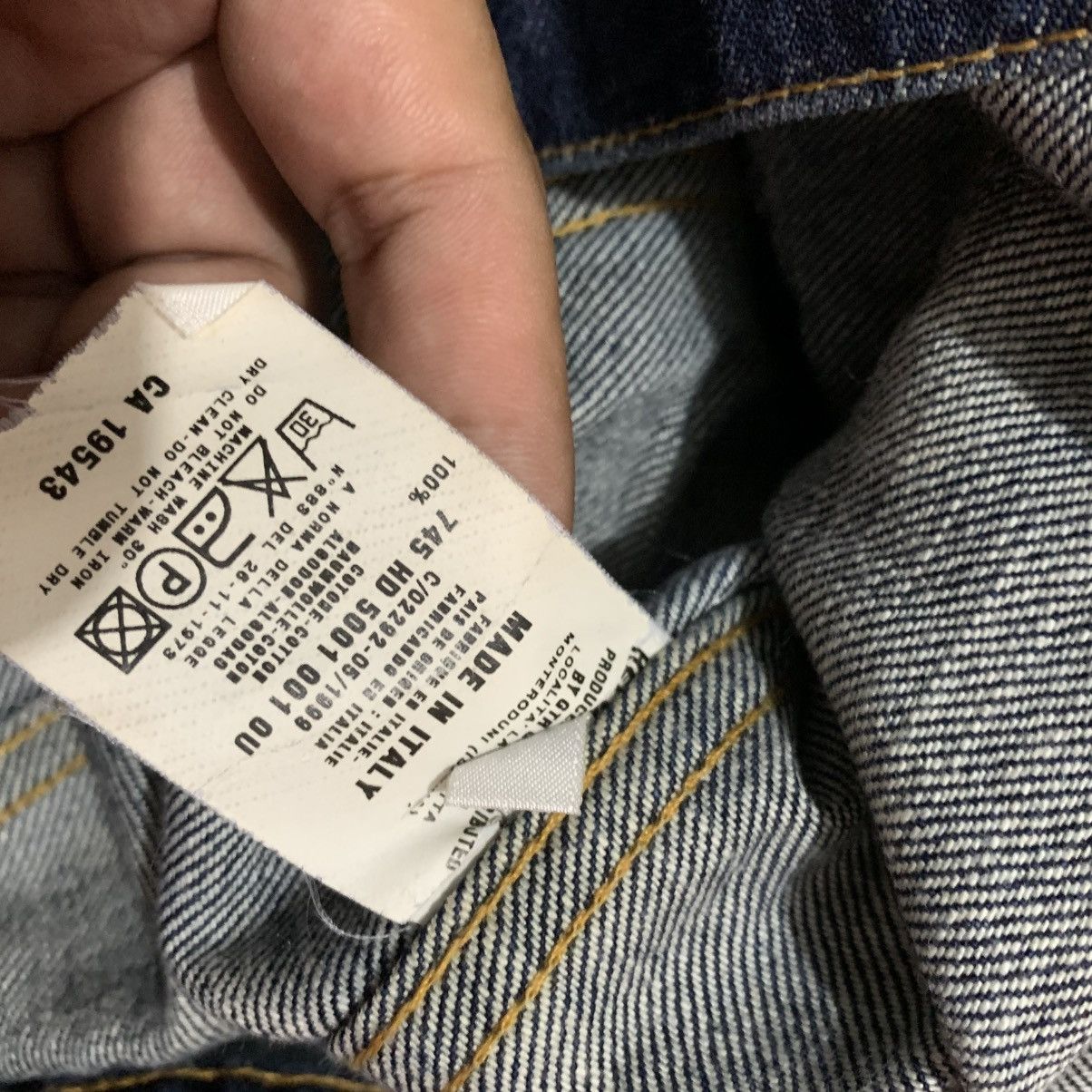 Helmut Lang 2000s Helmut Lang Denim Jacket Indigo Blue Size XS / US 0-2 / IT 36-38 - 9 Thumbnail