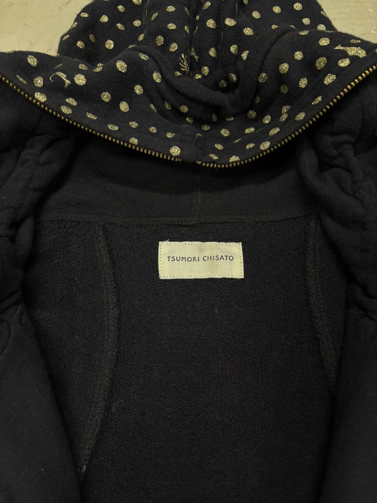 Issey Miyake Last Drop Tsumori Chisato hoodie jacket full zip polka dot Size US M / EU 48-50 / 2 - 3 Thumbnail