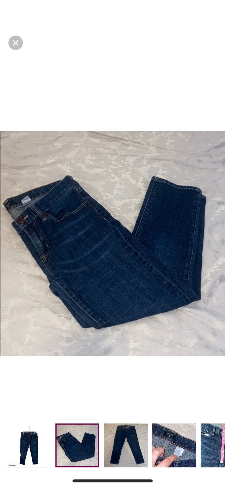 J.Crew J. Crew ankle slimy jeans size 29 Size 29" - 2 Thumbnail