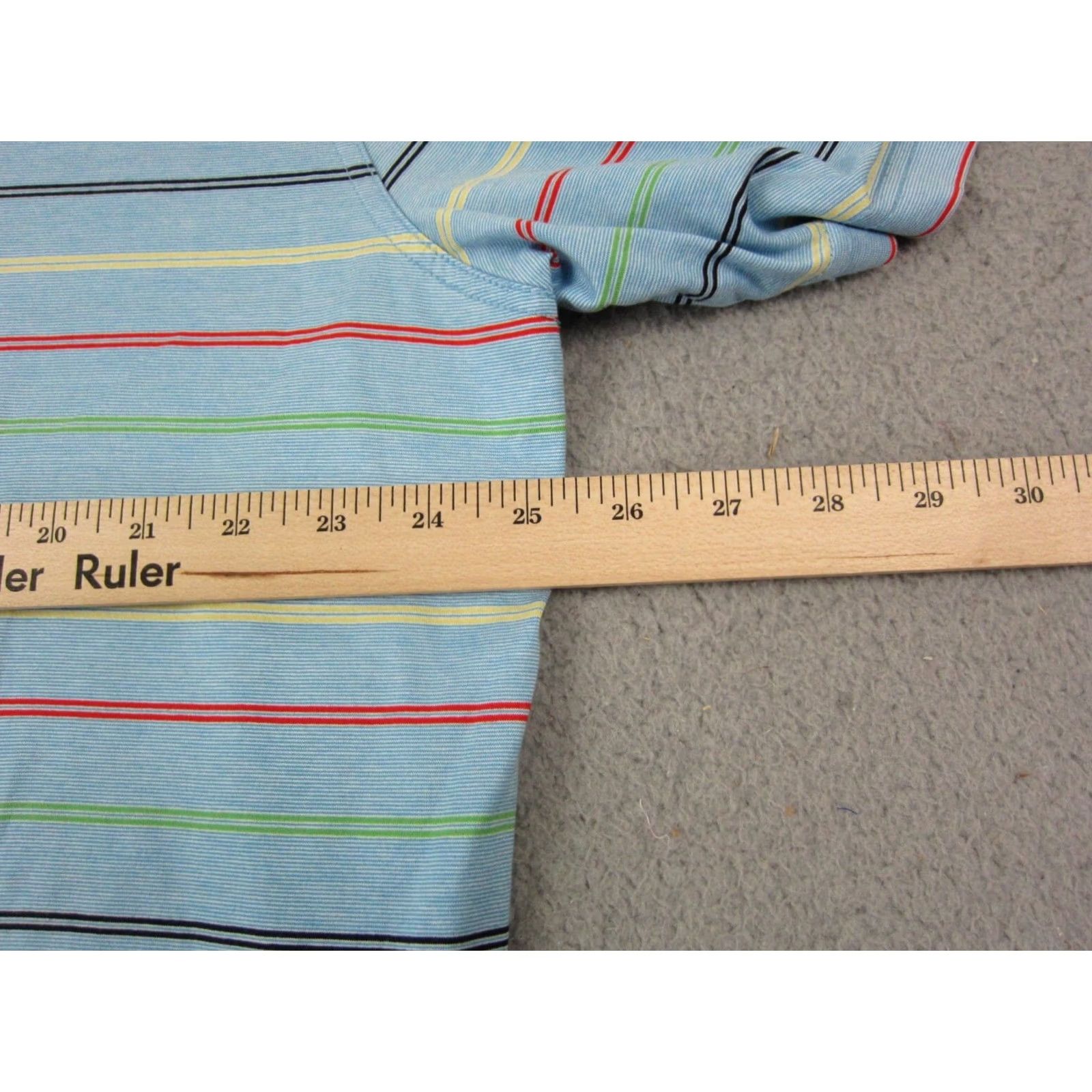 Vintage VINTAGE Bobby Jones Polo Shirt Mens XL Blue Striped Cotton Golf Short Sleeve Shirt Size US XL / EU 56 / 4 - 7 Thumbnail