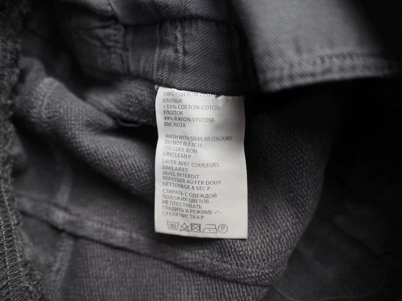 Haider Ackermann Haider Ackermann sizeS Wash old grey trousers Size US 30 / EU 46 - 6 Thumbnail