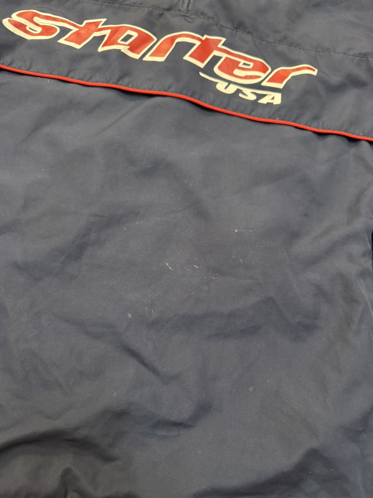 Starter Starter USA Anorak Jacket Light Navy Zip Hood size L Size US L / EU 52-54 / 3 - 6 Thumbnail