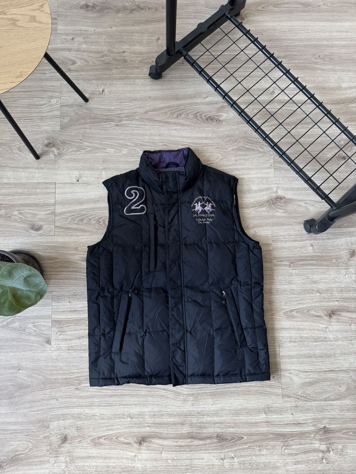 La Martina Vintage Y2K La Martina Puffer Down Vest Size US L / EU 52-54 / 3 - 1 Thumbnail
