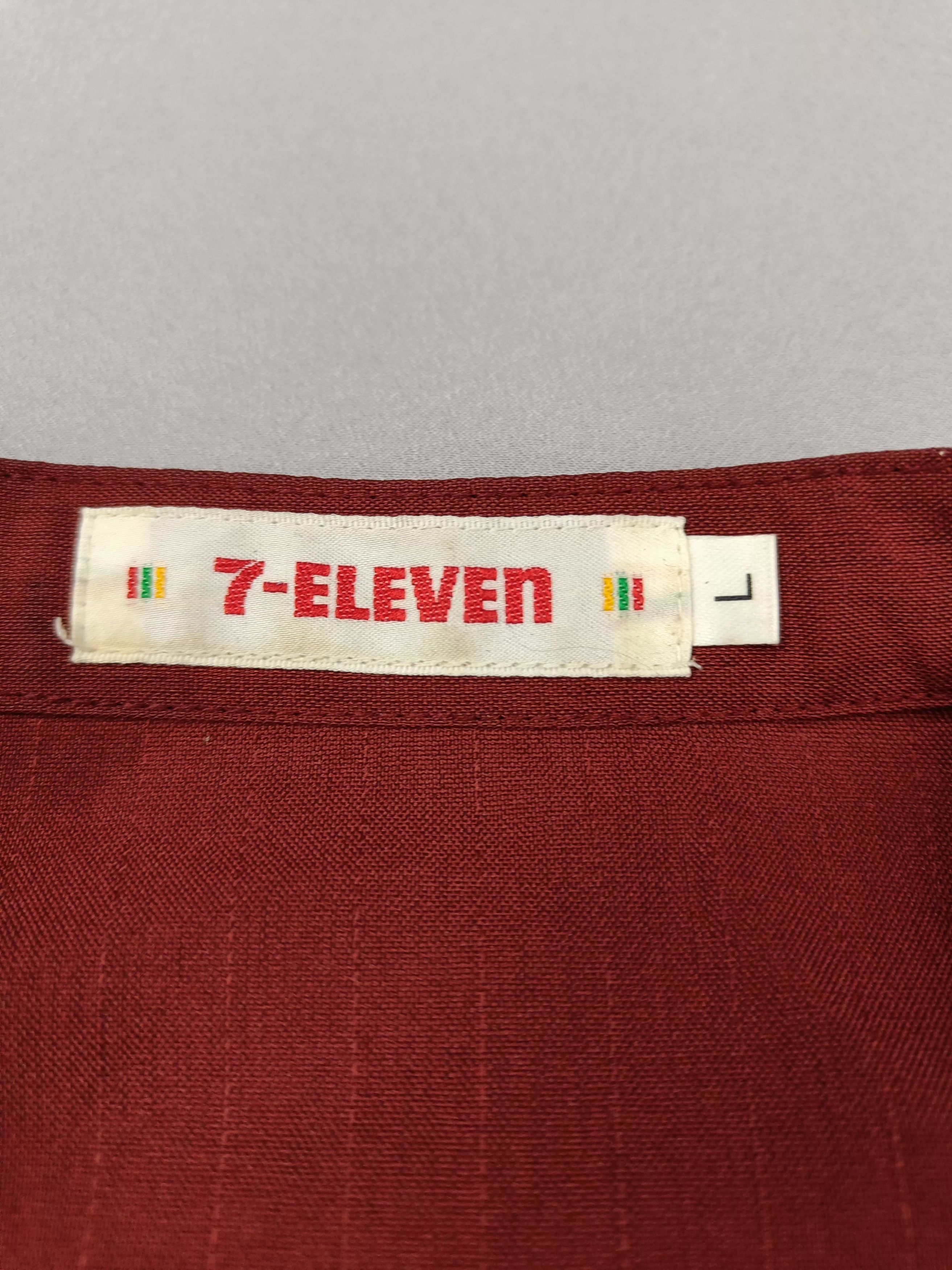 Vintage RARE💥7 Eleven Detachable Sleeve Workers Uniforms Size US L / EU 52-54 / 3 - 10 Thumbnail