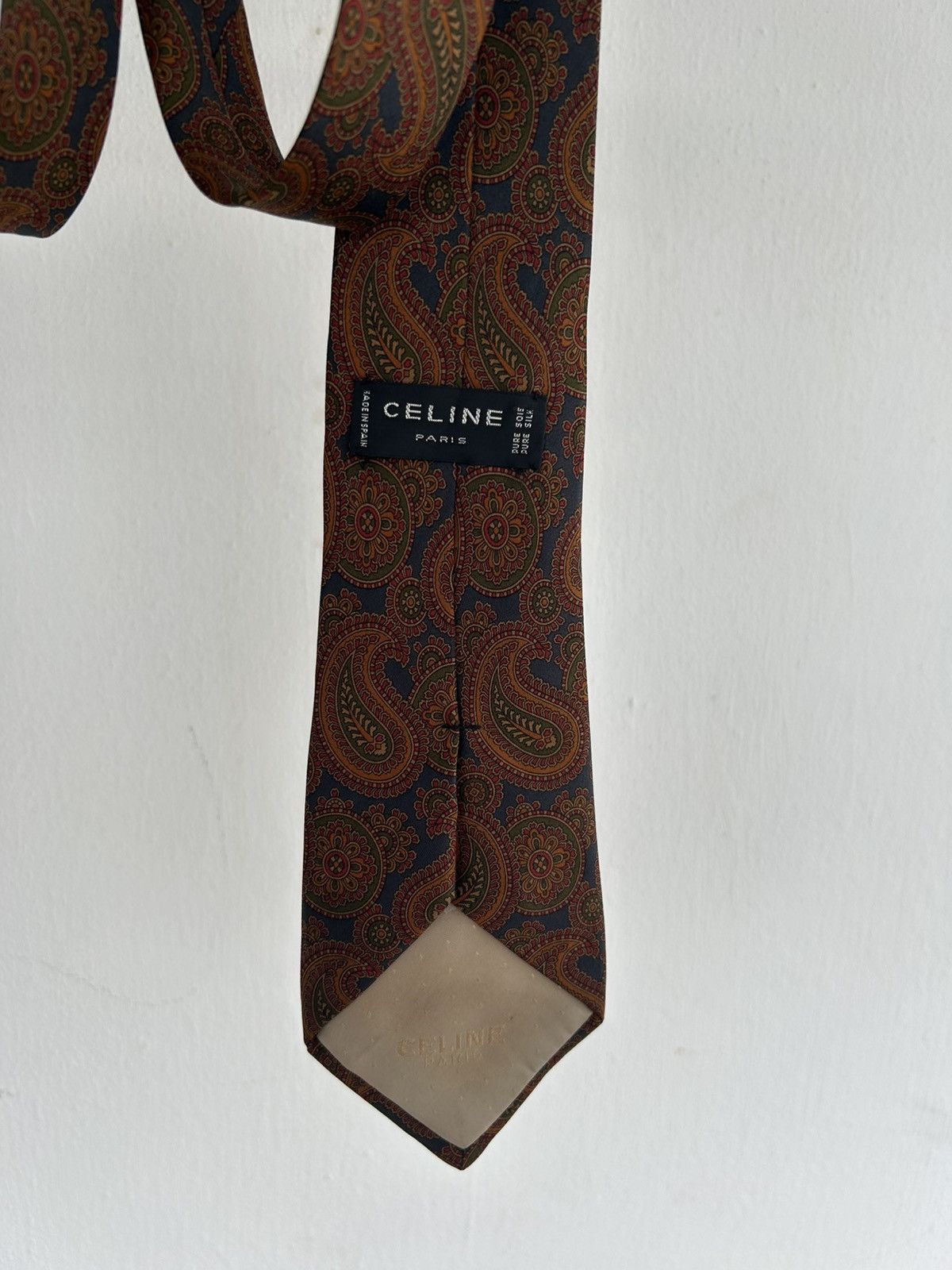 Celine Celine Paisley Vintage Tie Size ONE SIZE - 5 Thumbnail