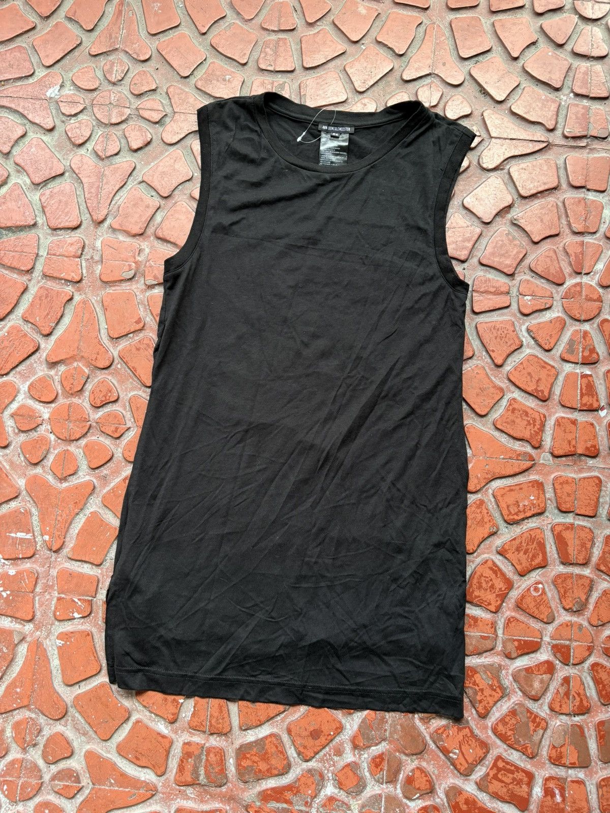 Ann Demeulemeester ANN DEMEULEMEESTER SCOOP NECK TANKTOP Size XXS / US 00 / IT 34 - 2 Thumbnail