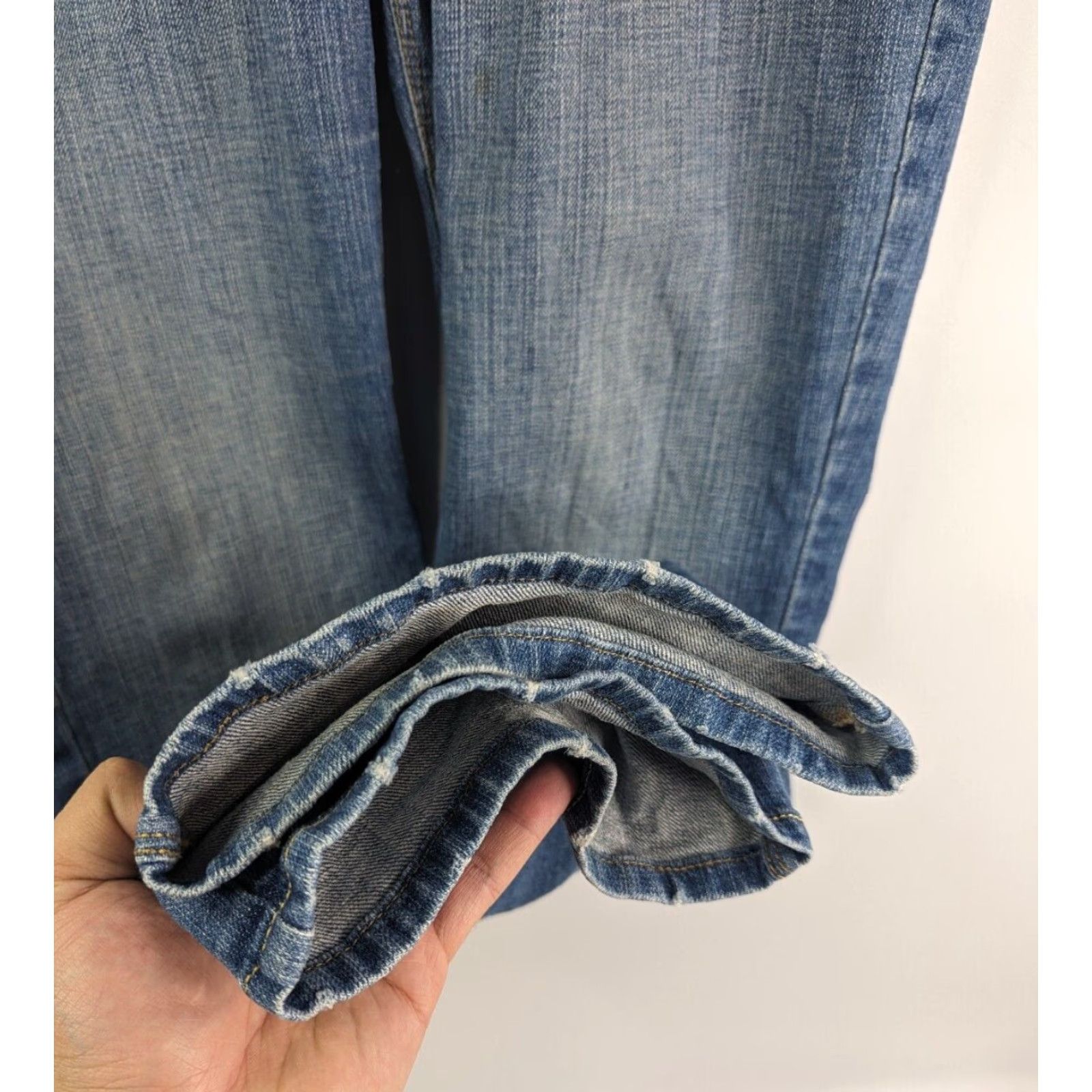 Levi's Levi's Womens Jeans 526 Slender Boot Size 8 Mid Rise Denim Pants Casual Size 30" / US 8 / IT 44 - 3 Thumbnail