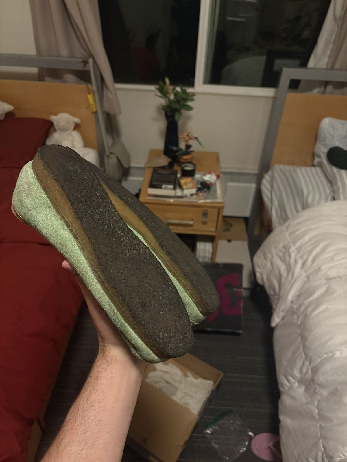 Clarks × Stussy STÜSSY X CLARKS WALLABEES Cactus Green Paisley 10.5 Stussy Size US 10.5 / EU 43-44 - 14 Thumbnail