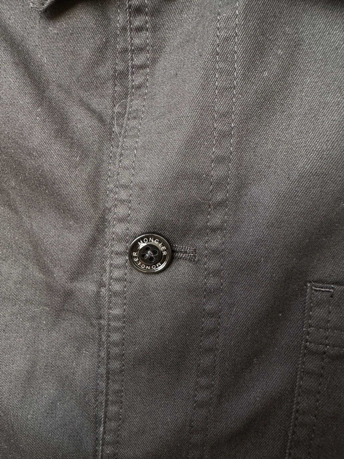 Moncler Moncler Black Over Shirt Jacket Men’s 2 Size US M / EU 48-50 / 2 - 9 Thumbnail