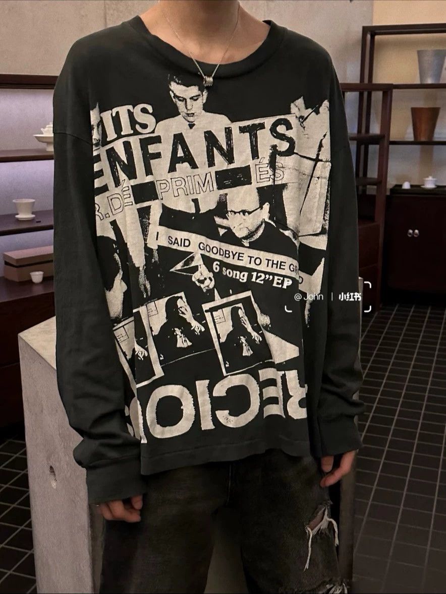Enfants Riches Deprimes Enfants Riches Deprimes 23SS New Portrait Long-Sleeve Shirt Size US L / EU 52-54 / 3 - 7 Thumbnail