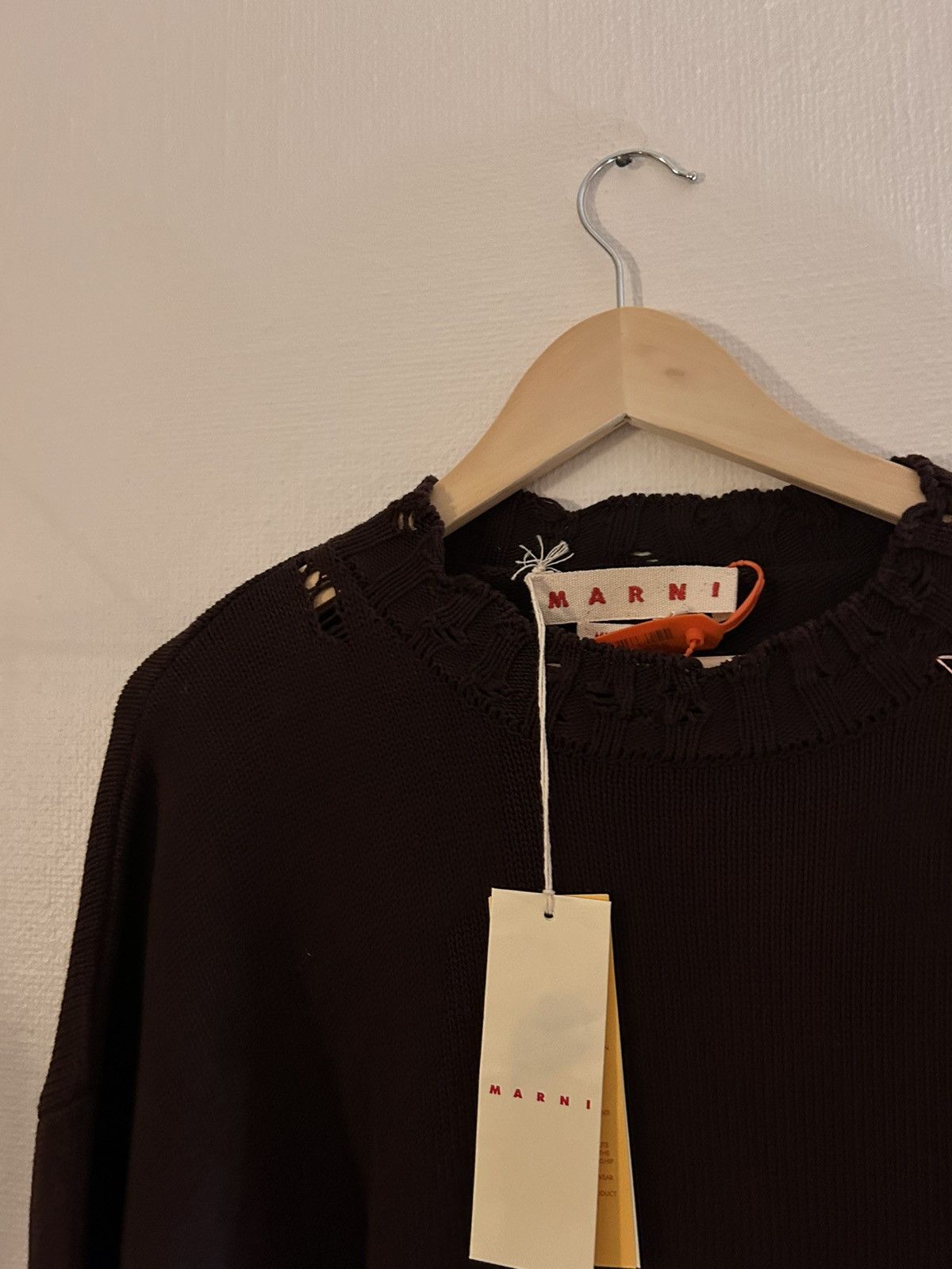 Marni Marni Logo Knit Sweater Size US M / EU 48-50 / 2 - 3 Thumbnail