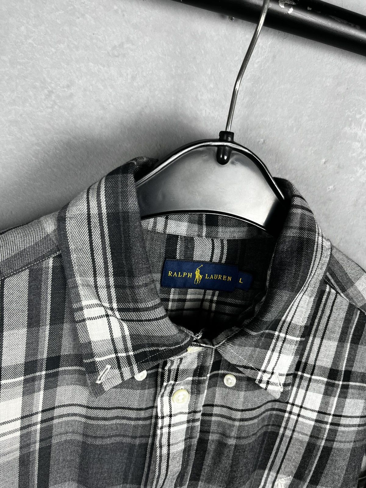 Polo Ralph Lauren × Ralph Lauren Polo Ralph Lauren flannel shirt size L Size L / US 10 / IT 46 - 4 Thumbnail