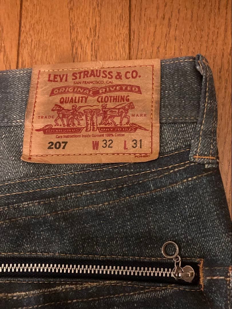 Junya Watanabe × Levi's Junya Watanabe Man x Levi's Damaged Transfer Denim Indigo S Size US 28 / EU 44 - 7 Thumbnail