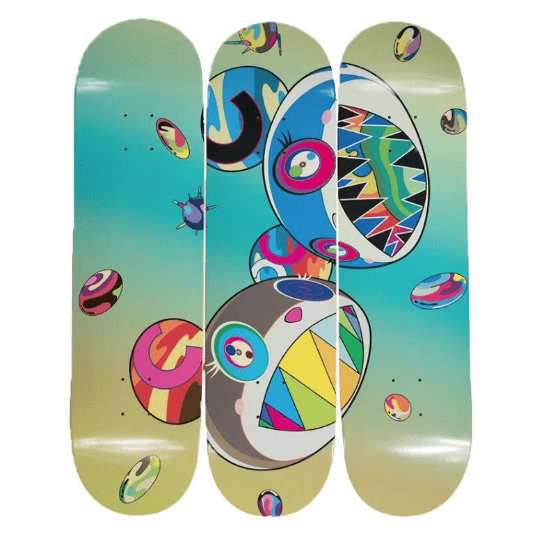 Takashi Murakami ComplexCon Sharp Tooth Bear Skateboard Deck (Set of 3) Mult Size ONE SIZE - 1 Preview
