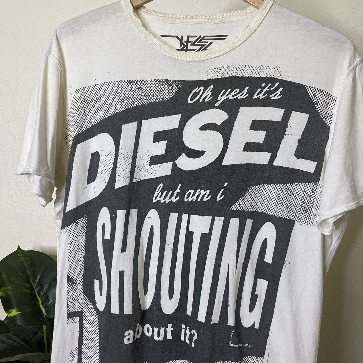 Diesel Vintage Y2K Diesel Overprint Tee Size US M / EU 48-50 / 2 - 2 Thumbnail