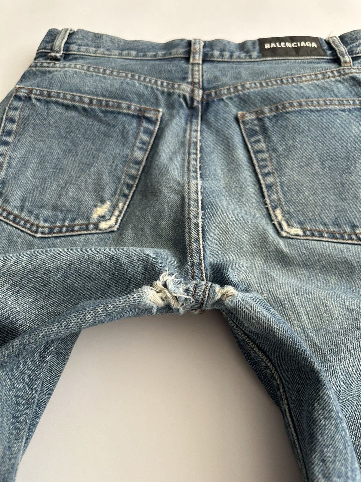 Balenciaga Balenciaga by Demna Bootcut Denim Jeans Size US 28 / EU 44 - 9 Thumbnail