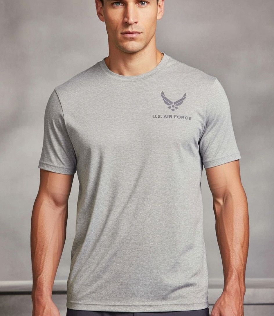Other U.S. Air Force Light Gray Men's Short Sleeve Tee Size US S / EU 44-46 / 1 - 1 Thumbnail