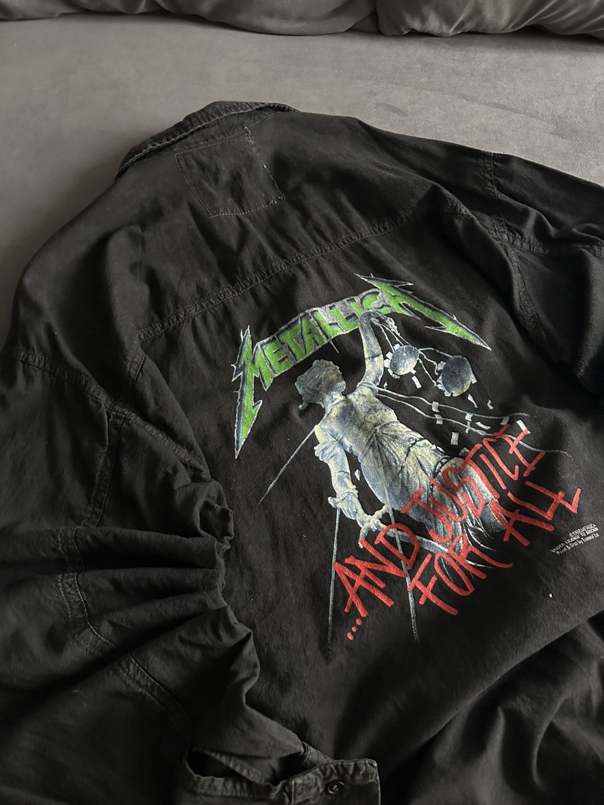 Metallica 1988’ Vintage Shirt Metallica ^and justice for all^ Size US L / EU 52-54 / 3 - 10 Thumbnail