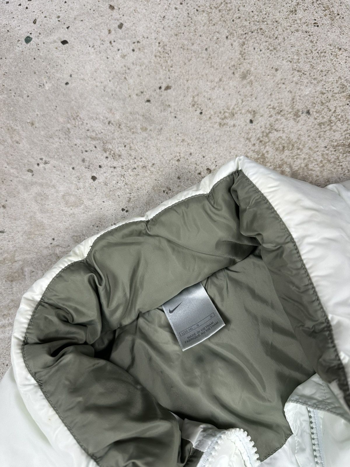 Nike × Vintage Vintage Y2K Nike Puffer Down Jacket Swoosh Bomber Rare 90s Size US M / EU 48-50 / 2 - 8 Thumbnail