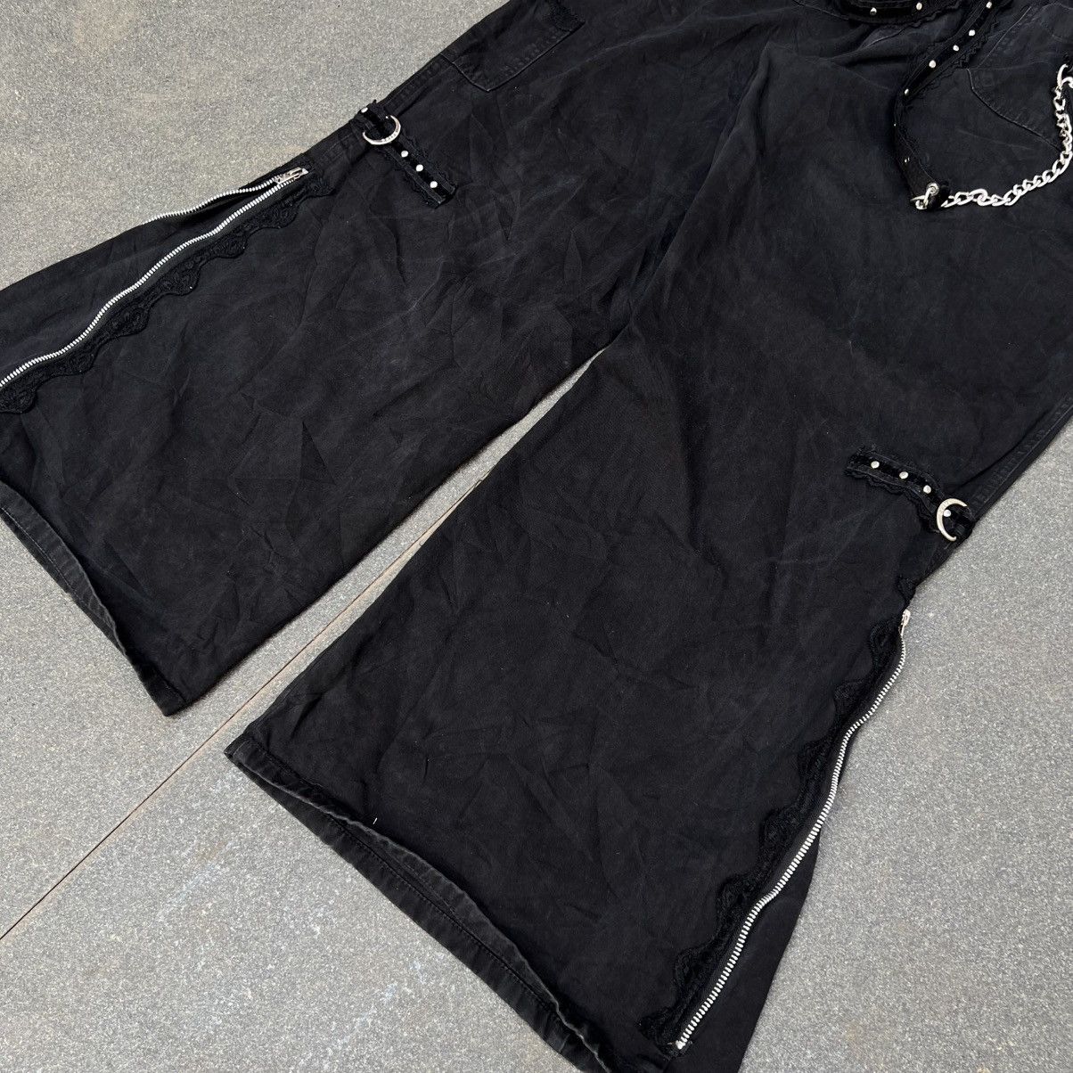 JNCO × Tripp NYC × Vintage 💥Rare💥Vintage Tripp Nyc Bondage Jeans Size US 38 / EU 54 - 6 Thumbnail