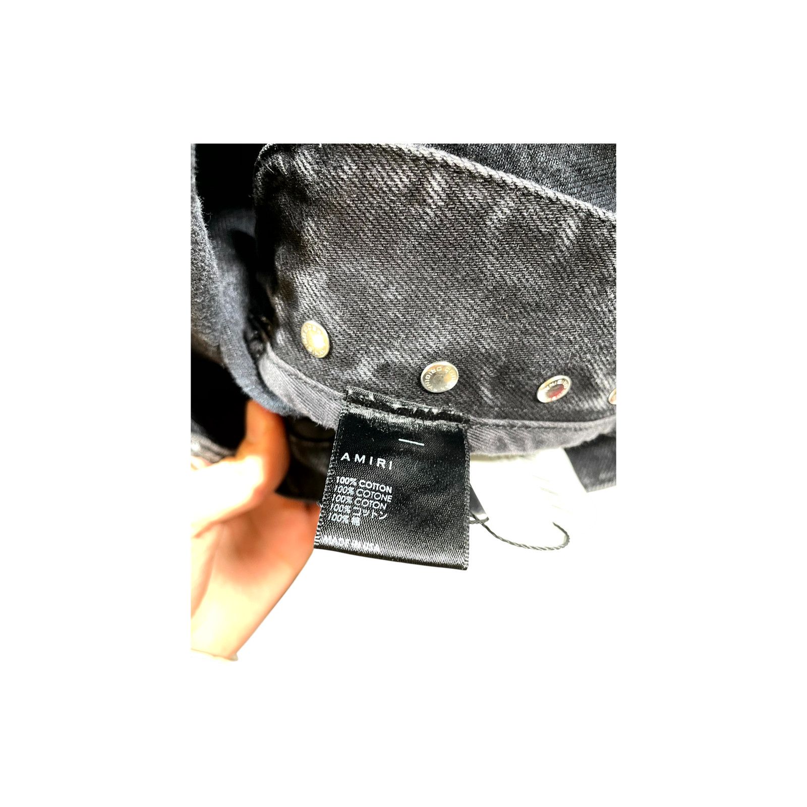 Amiri Amiri Cargo Chemist Stars Black Jeans Size US 28 / EU 44 - 4 Thumbnail