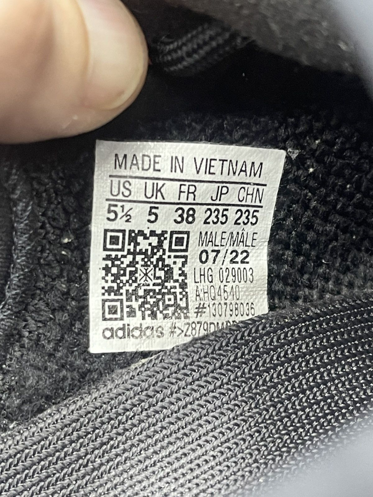 Adidas Size 5.5 - Adidas Yeezy 350 Onyx Size US 5.5 / EU 38 - 10 Thumbnail