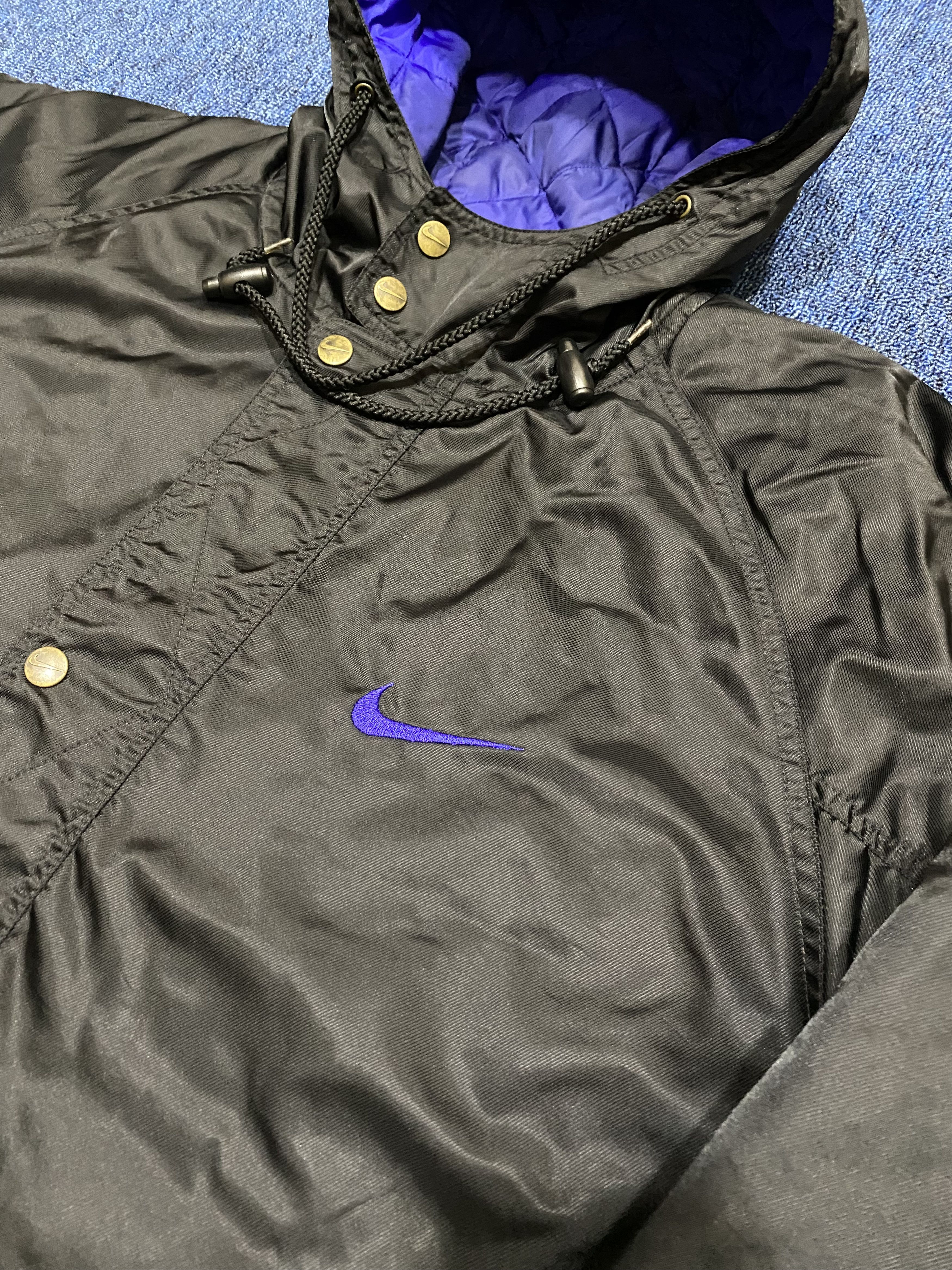 Nike Vintage Nike 90s Jacket Embroidered Swoosh Logo Size US L / EU 52-54 / 3 - 7 Thumbnail