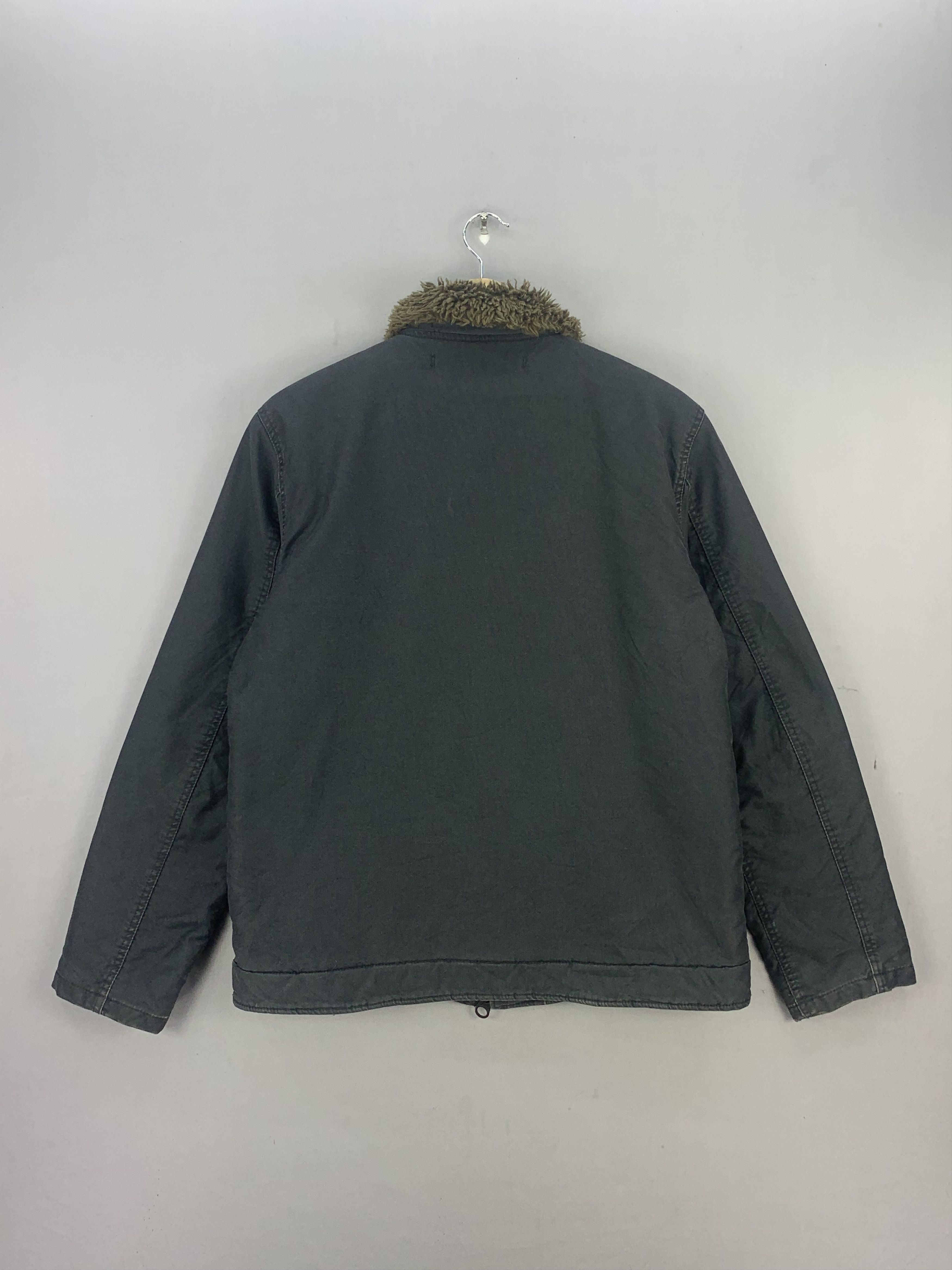 Japanese Brand Vintage Back Number Sherpa Deck Jacket Size US S / EU 44-46 / 1 - 3 Thumbnail