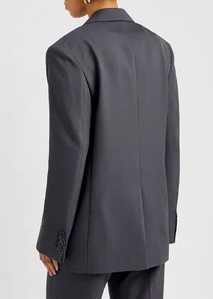 Acne Studios o1y0725 Blazer in Slate Blue Size M / US 6-8 / IT 42-44 - 4 Thumbnail