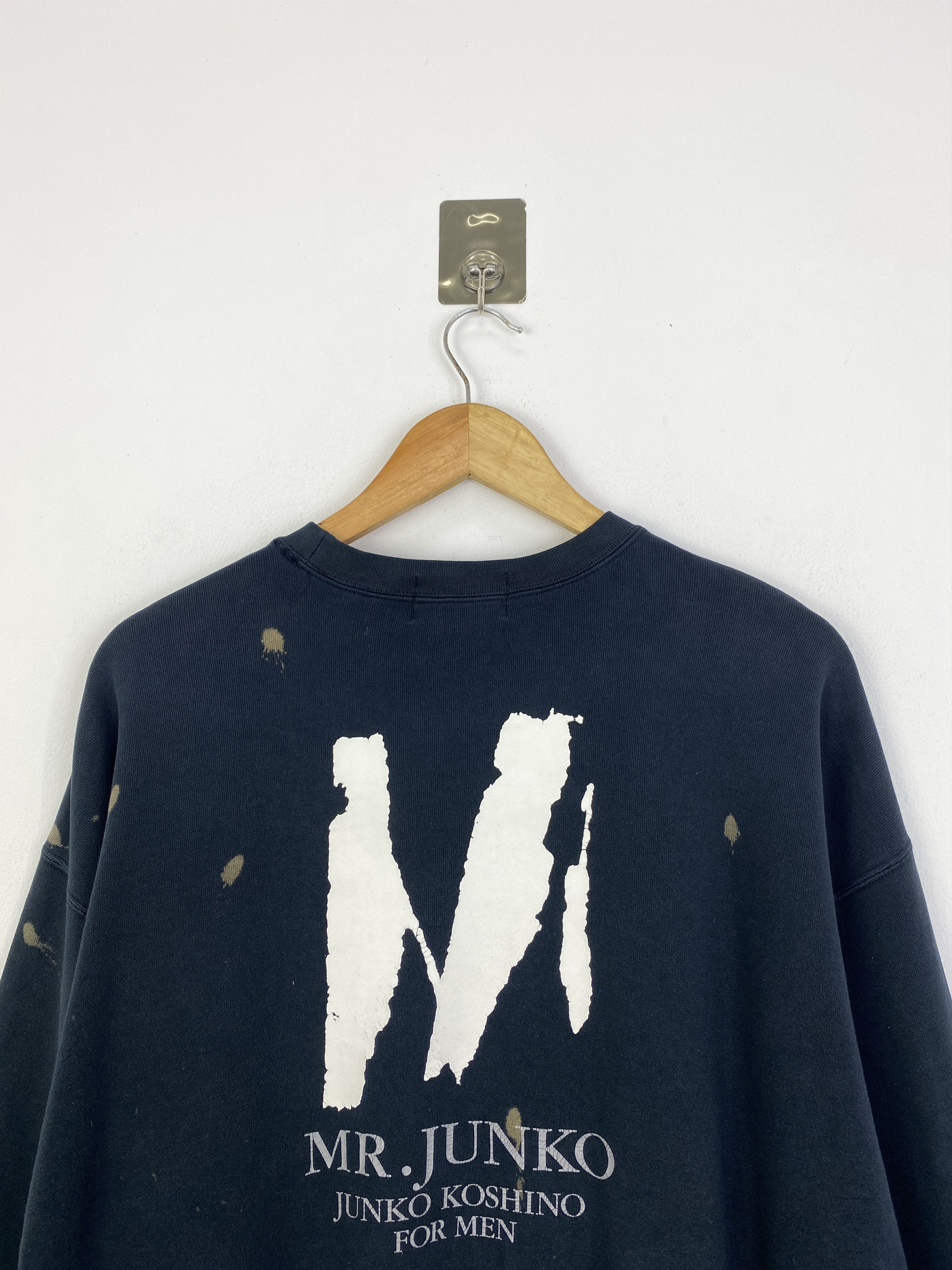 Vintage Vintage Mr.Junko Single Pocket Backhit Sweatshirt SH0028 Size US L / EU 52-54 / 3 - 2 Thumbnail