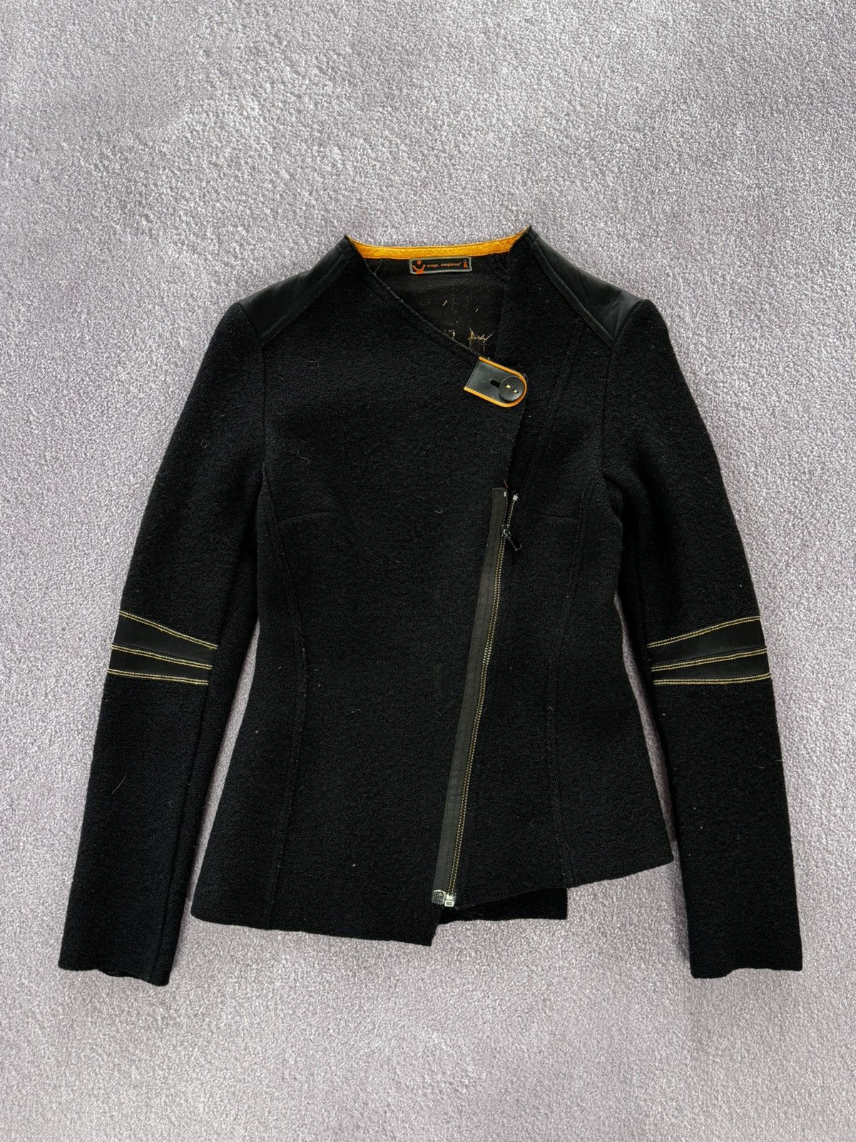 Cop Copine Cop Copine Y2K Zip Up Glamour Jacket Size M / US 6-8 / IT 42-44 - 2 Thumbnail