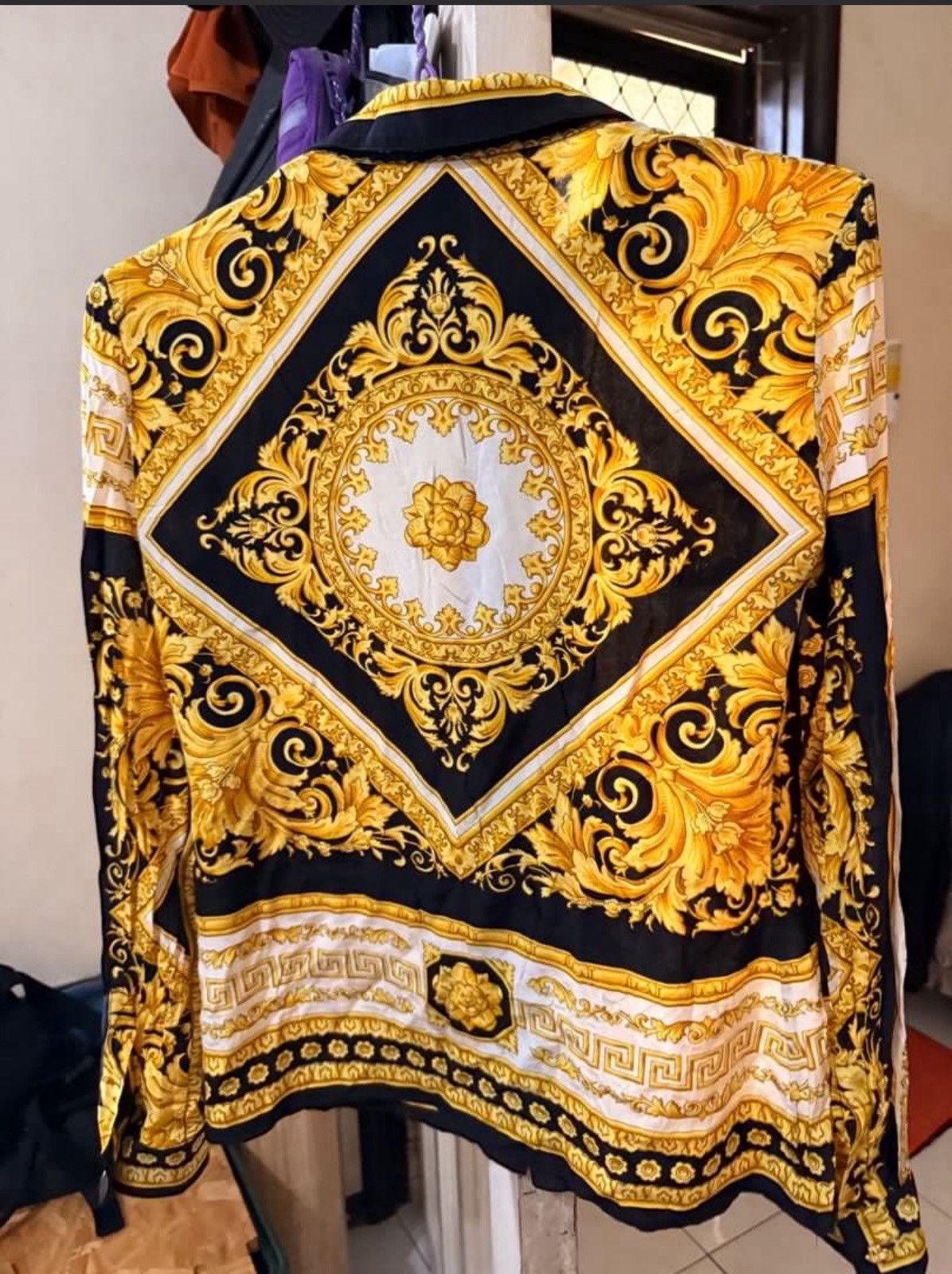 Versace Versace Silk Shirt Button Up Size S / US 4 / IT 40 - 6 Thumbnail