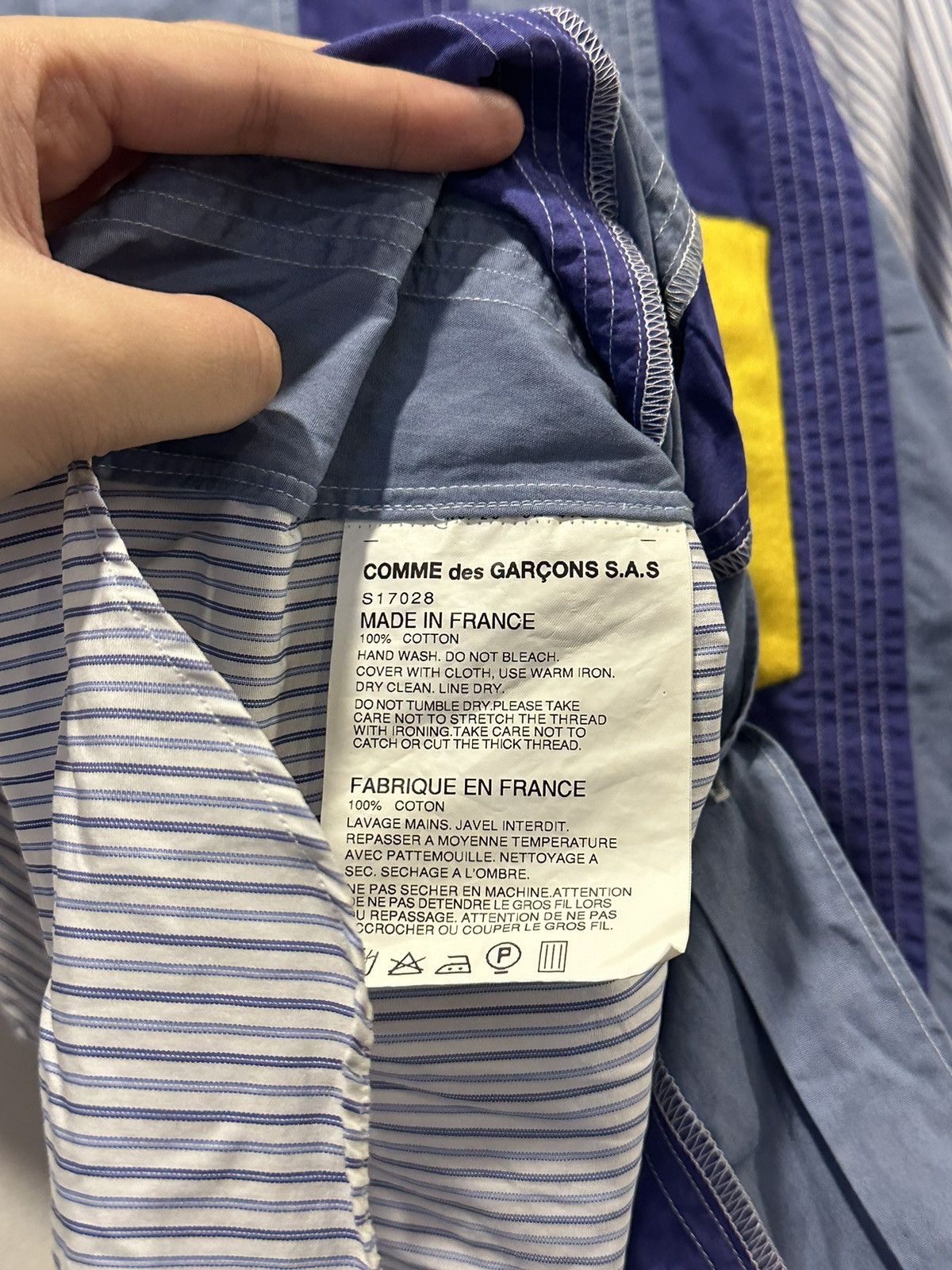 Comme des Garcons Comme Des Garçons BUTTON-Up SHIRT Size US M / EU 48-50 / 2 - 5 Thumbnail