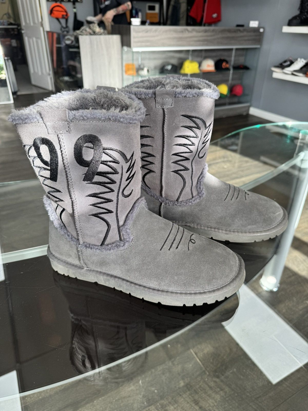 Other Friends & Family Grey Bazo 1199 Ugg Boots Unreleased Size US 11 / EU 44 - 4 Thumbnail