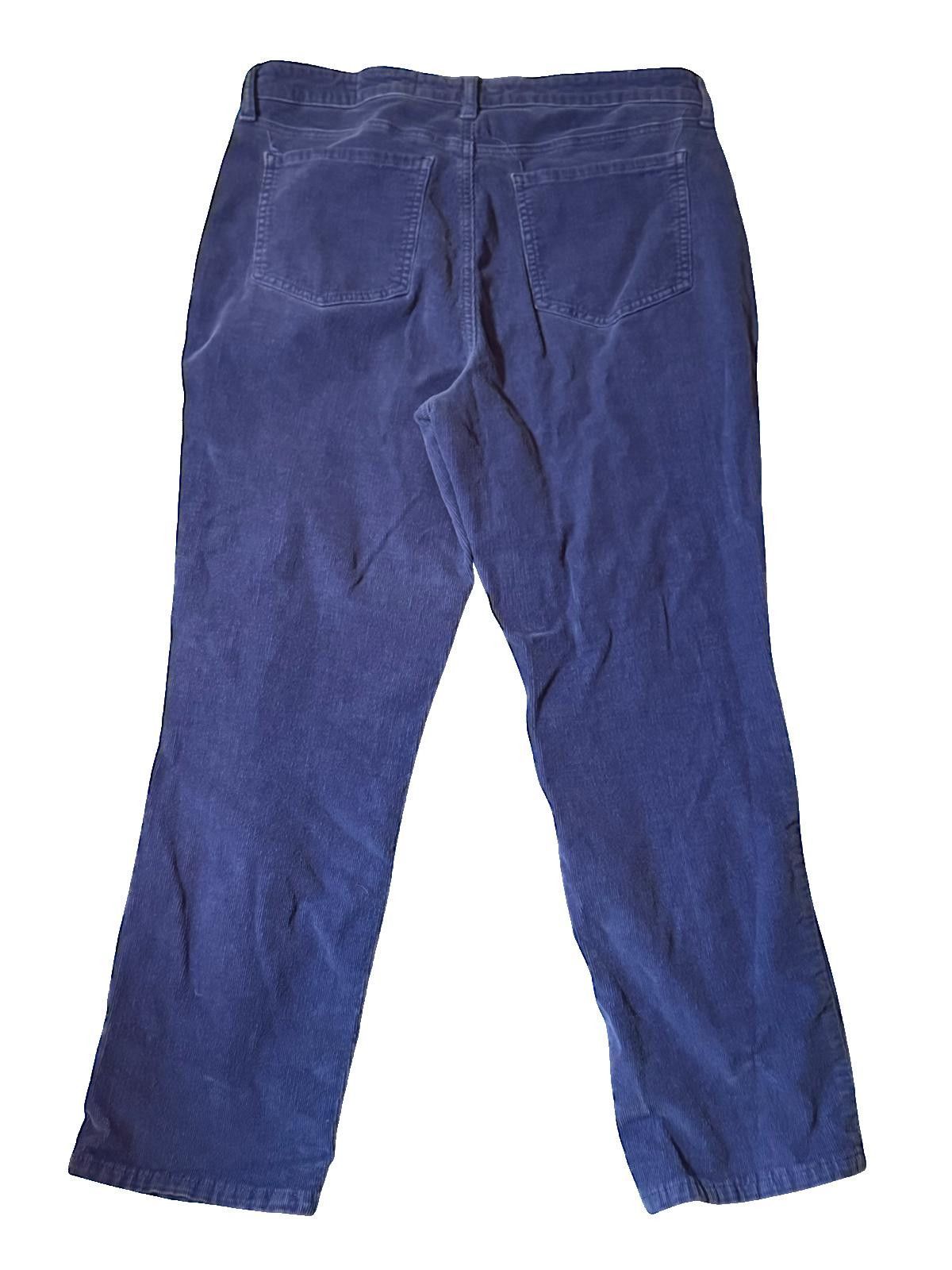 Other Cosmic Blue Love Navy Blue Corduroy Pants with Button Fly Size 32" / US 10 / IT 46 - 2 Thumbnail
