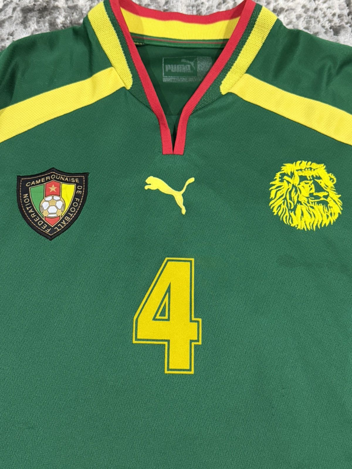 Puma Vintage Cameroon jersey puma Size US L / EU 52-54 / 3 - 3 Thumbnail
