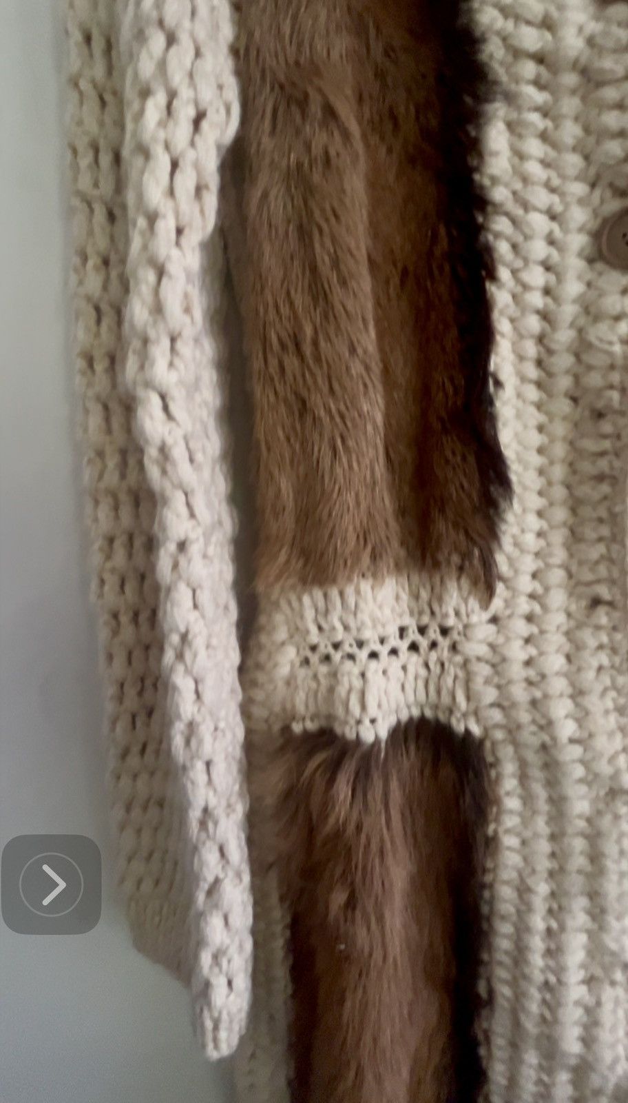 Dior Vintage Dior long knitted wool cardigan Size M / US 6-8 / IT 42-44 - 4 Thumbnail