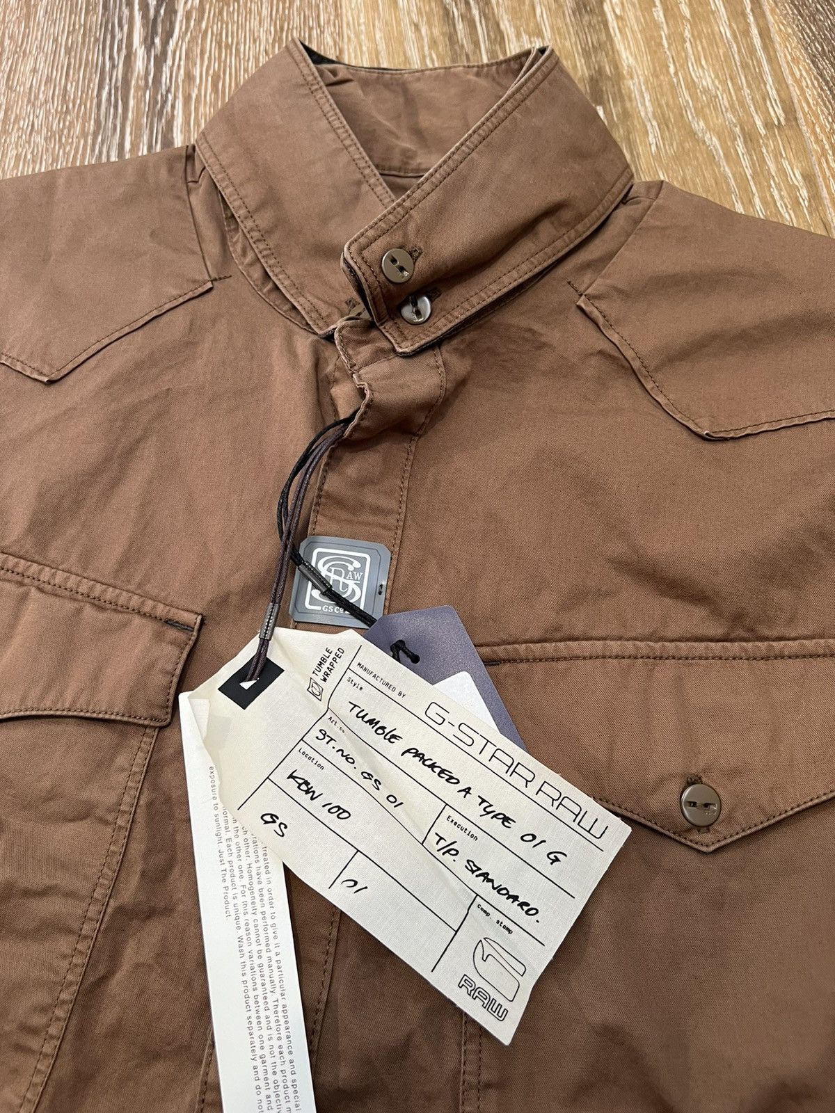 G-Star G star raw co officer shirt Size US M / EU 48-50 / 2 - 4 Thumbnail